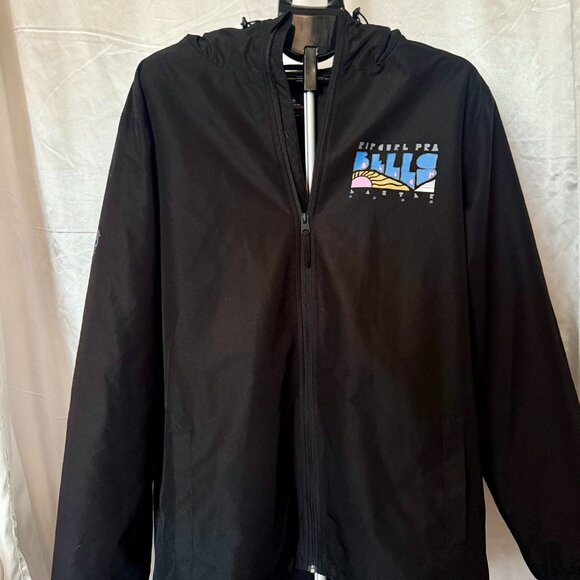 Rip Curl Pro Bells Beach 2022 | Fleece-Lined Windbreaker Jacket Black | Size XL - Picture 4 of 5